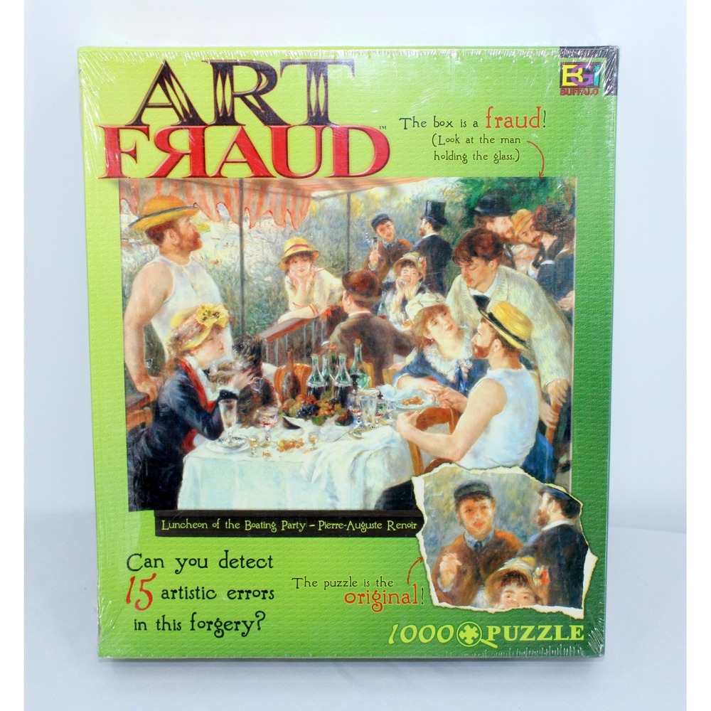 Art Fraud 1000 Piece Jigsaw Puzzle Luncheon of the Boating Party